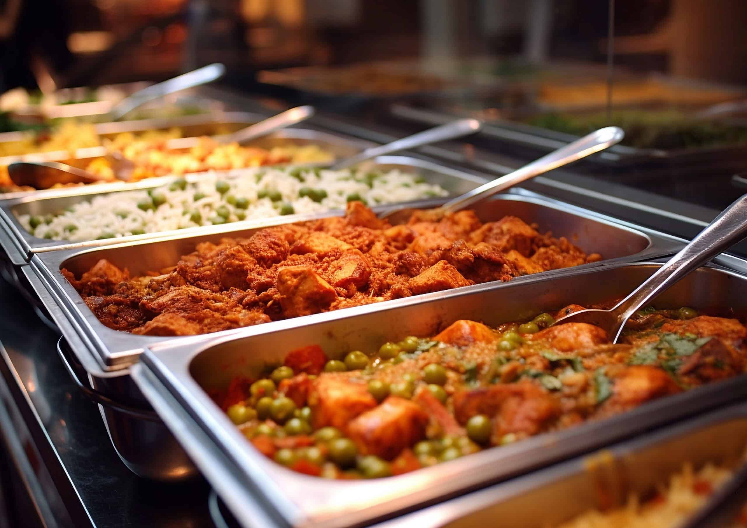 Indian Catering Setup